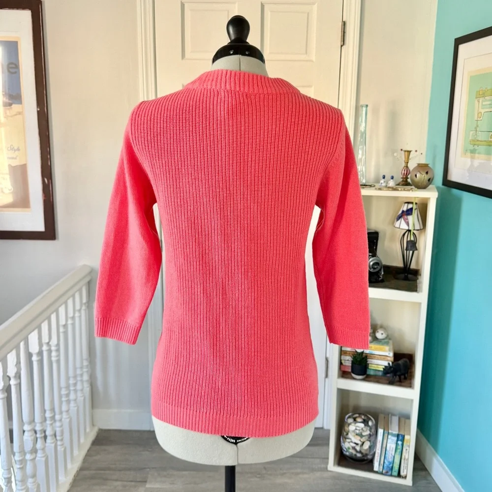 J. Crew Ribbed 100% Merino Wool Crew Neck Sweater (size S)